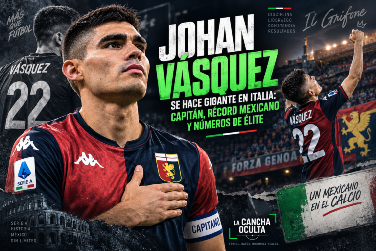 Johan Vásquez Serie A con el Genoa