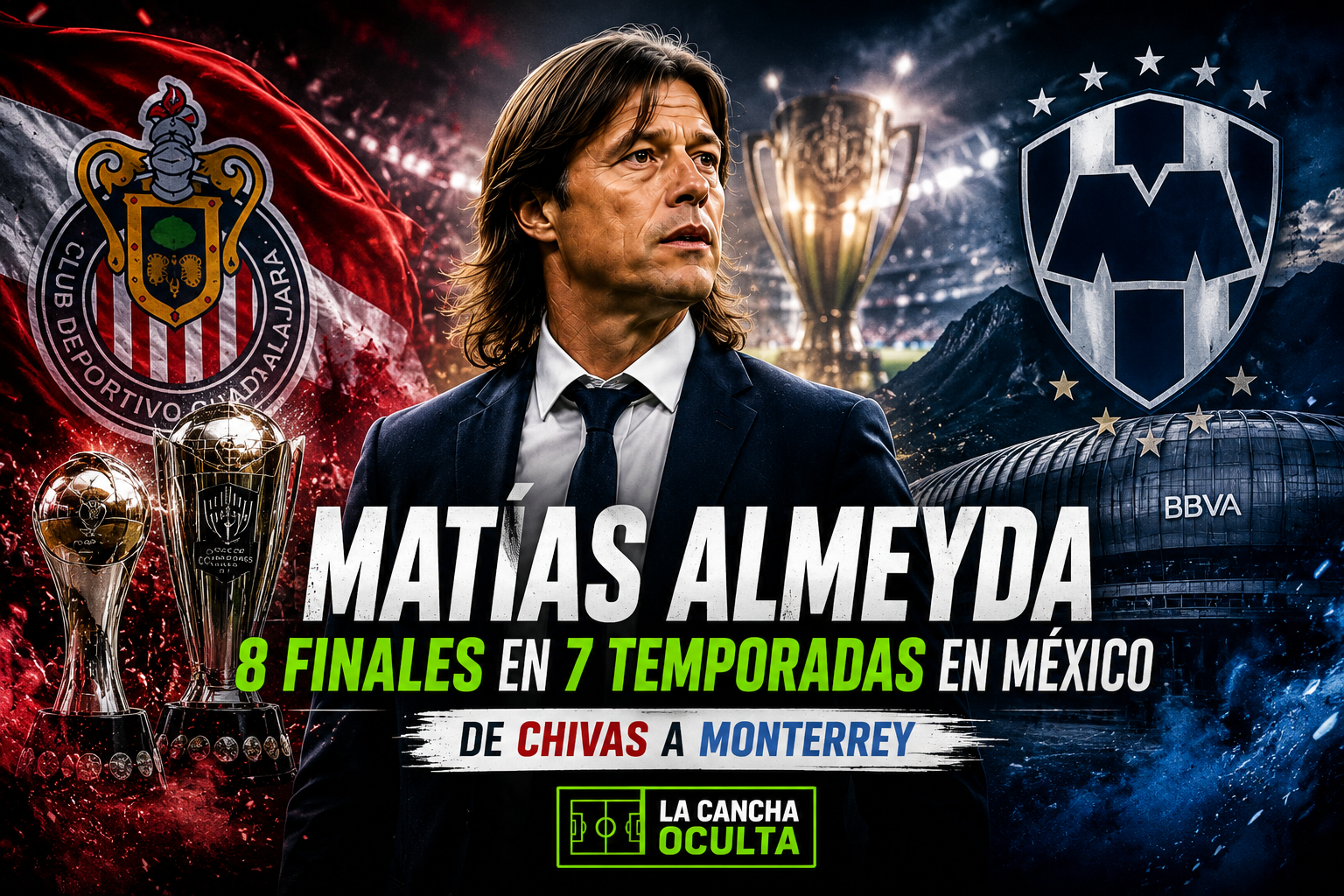 Finales de Matías Almeyda en México con Chivas y Monterrey
