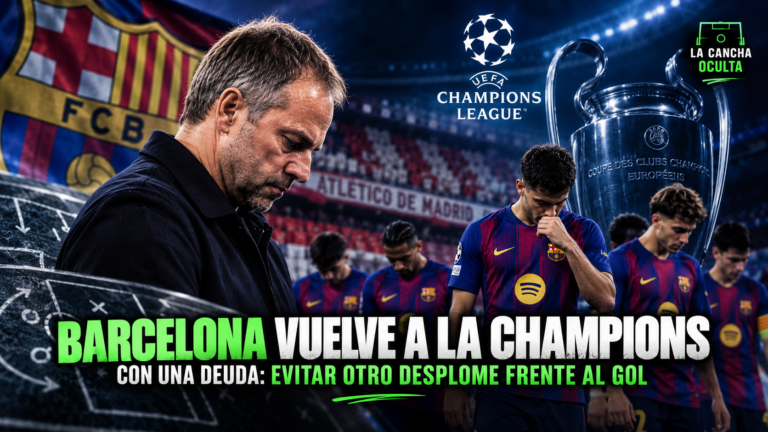 Barcelona Champions League: Hansi Flick y la deuda frente al gol