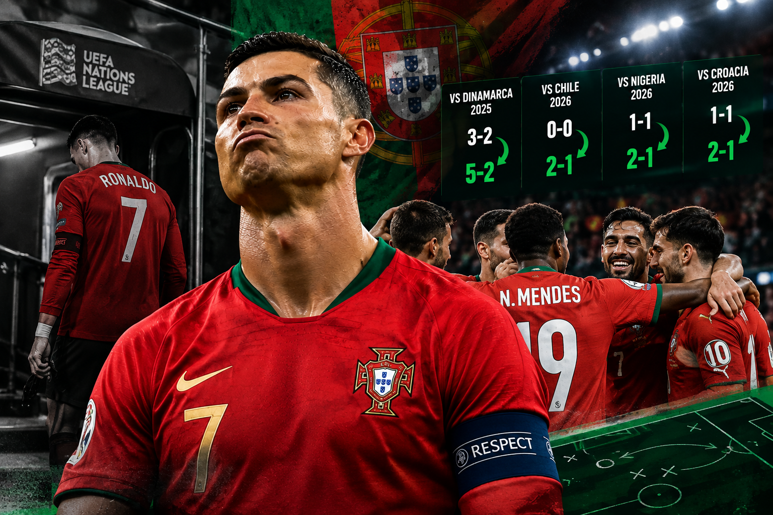 De intocable al banquillo: Portugal demuestra que puede ganar sin Cristiano Ronaldo